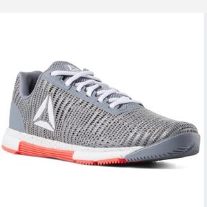 Reebok Speed TR Weave - Cold Grey/White/Neon Red